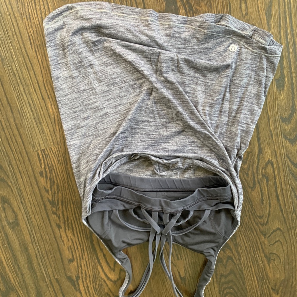 Grey lululemon tank